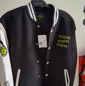 Kids Black and White Jacket